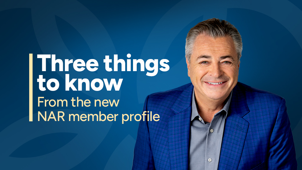 Three things to know From the new NAR member profile | Brian Buffini | From the Chairman Blog | Buffini & Company